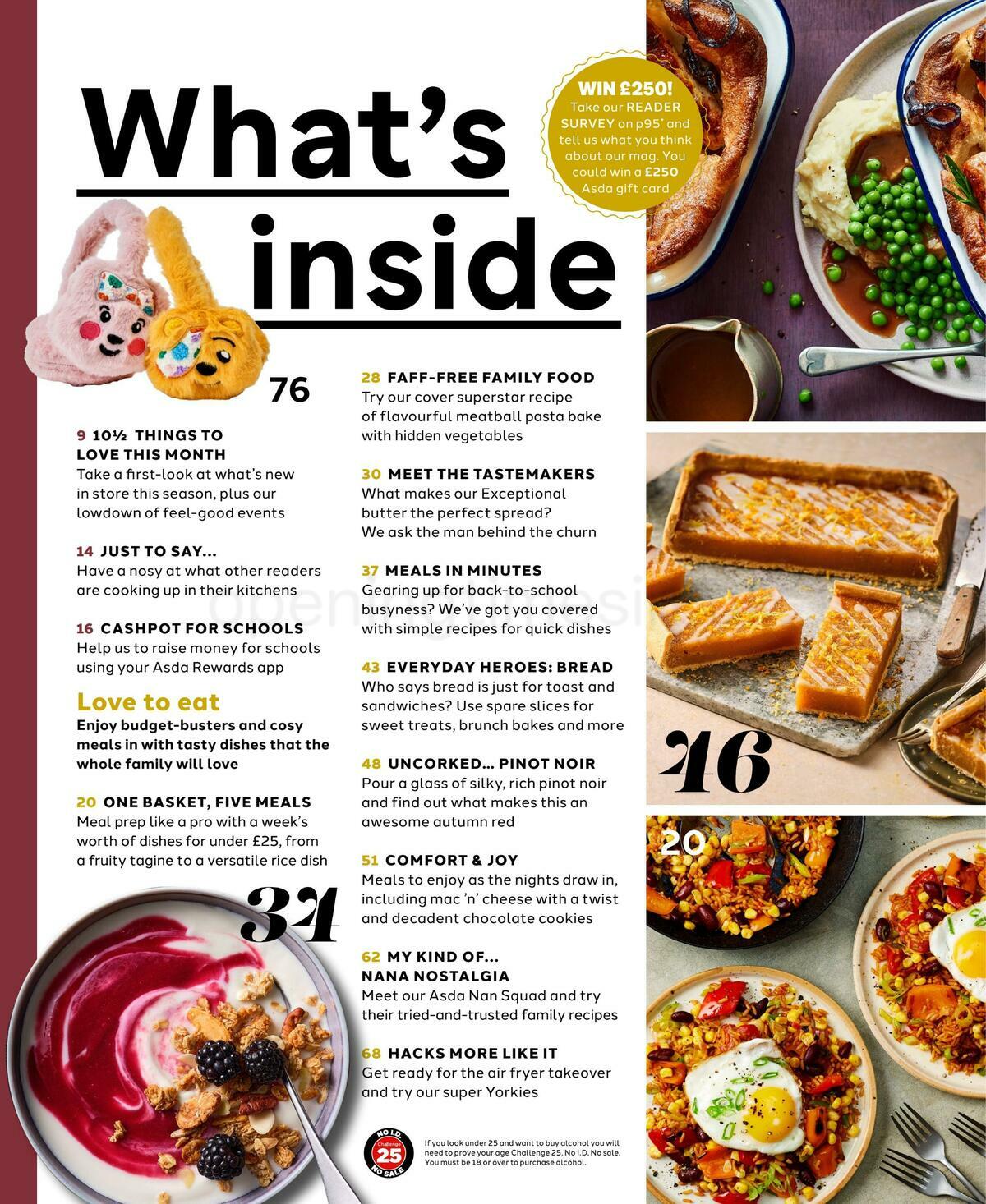 ASDA Magazine September & October Offers from 2 September