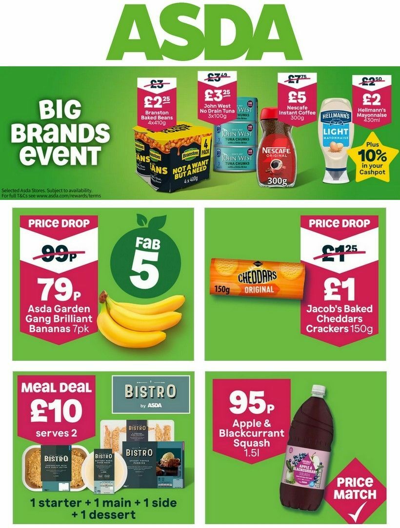 ASDA Offers from 6 September