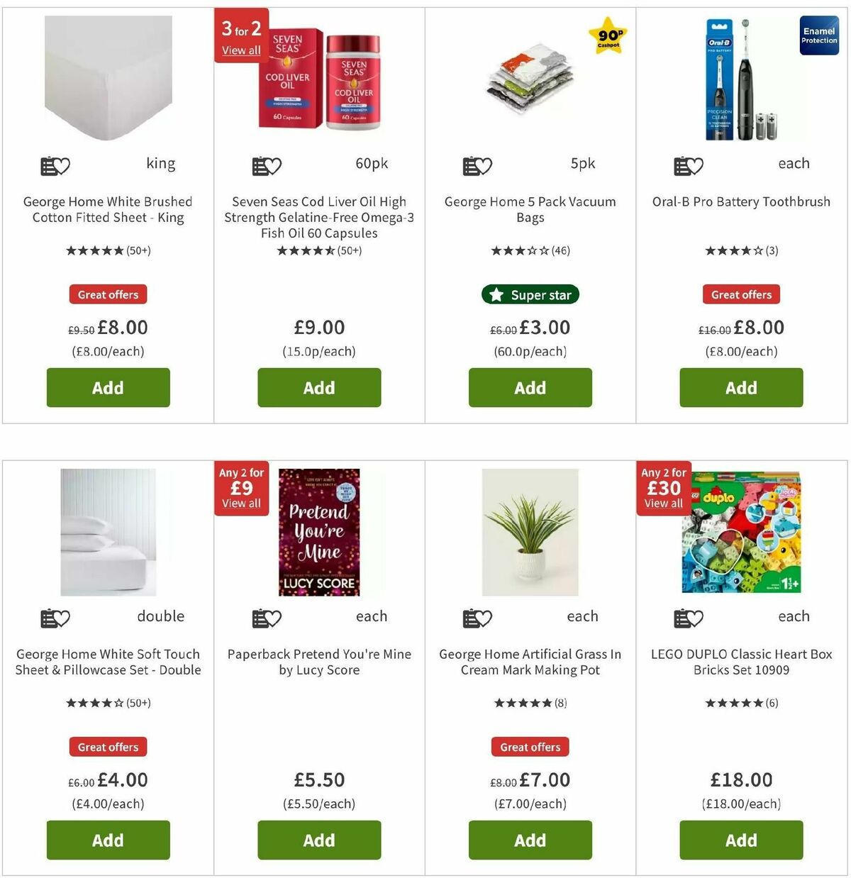 ASDA Offers from 6 September