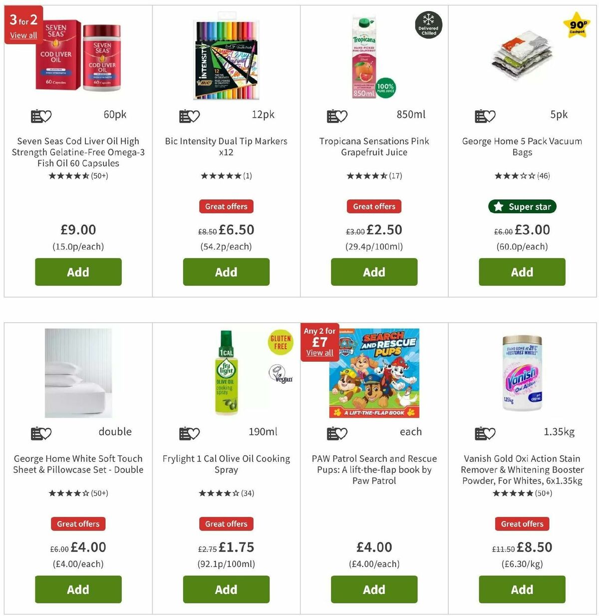 ASDA Offers from 6 September