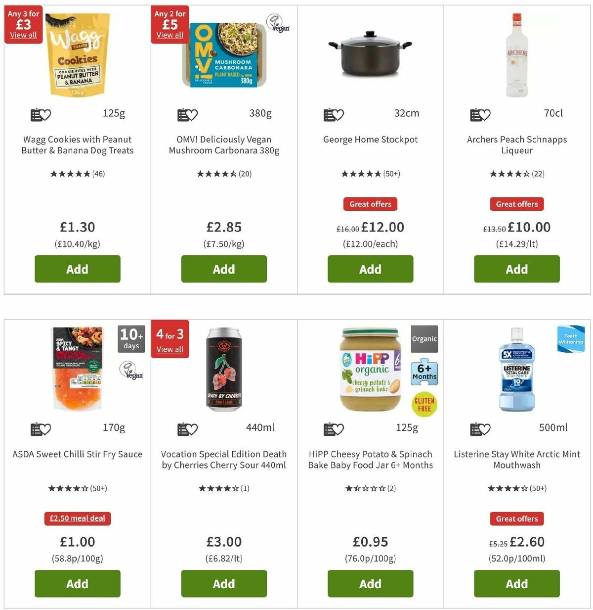 ASDA Offers from 6 September