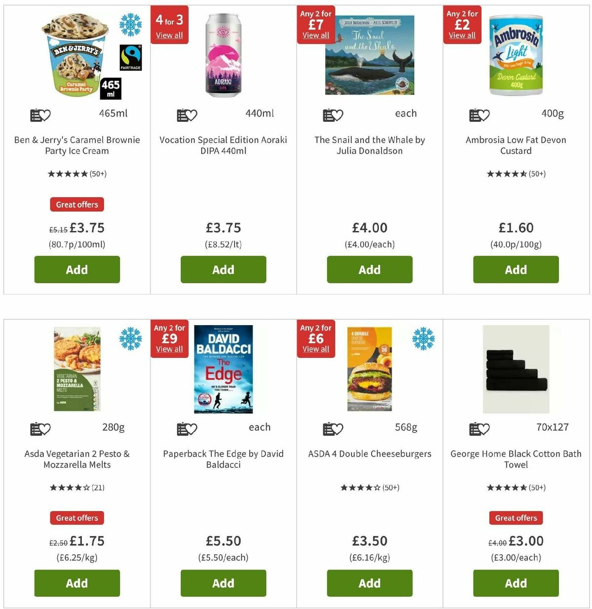 ASDA Offers from 6 September