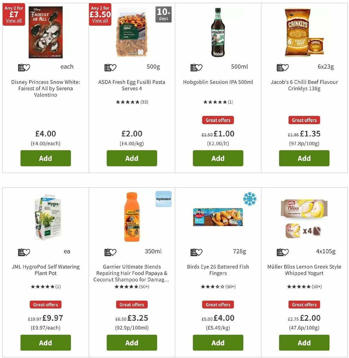 ASDA Offers from 6 September