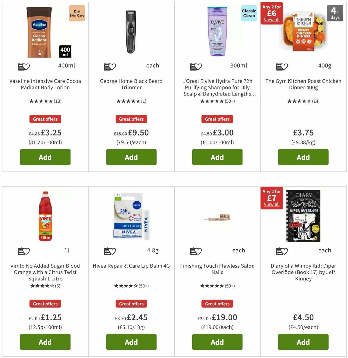 ASDA Offers from 13 September