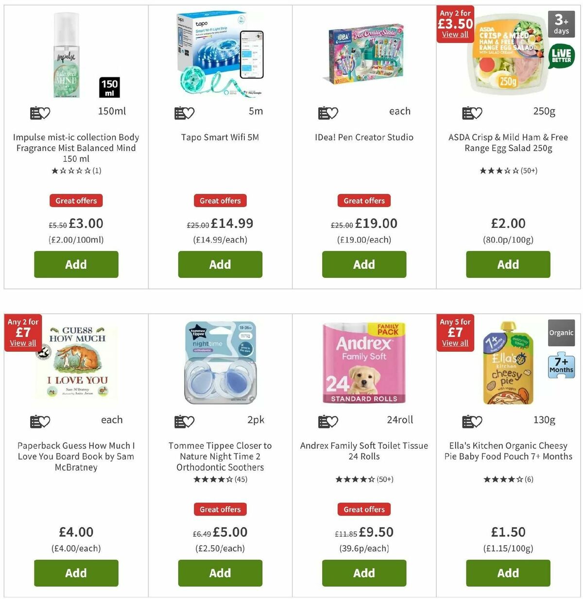 ASDA Offers from 13 September