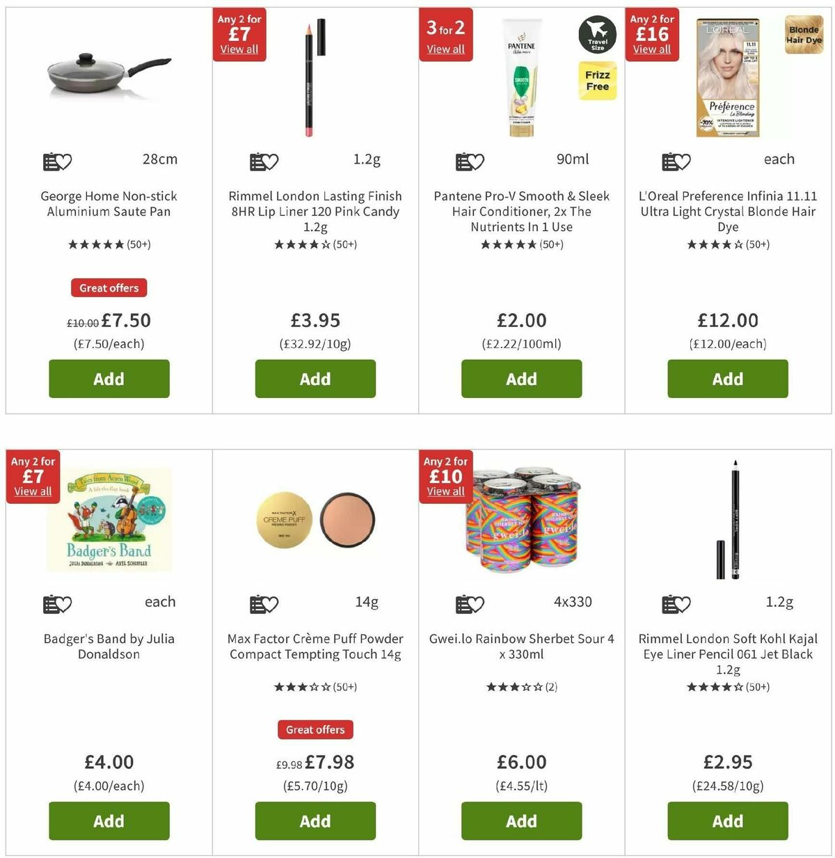 ASDA Offers from 13 September