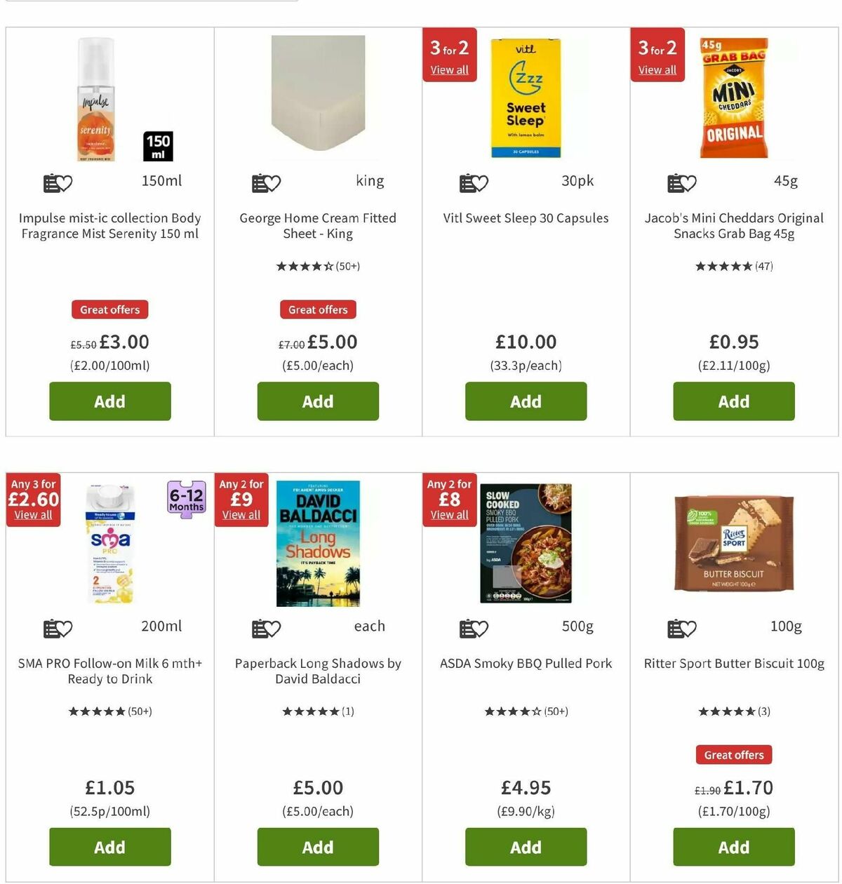 ASDA Offers from 13 September