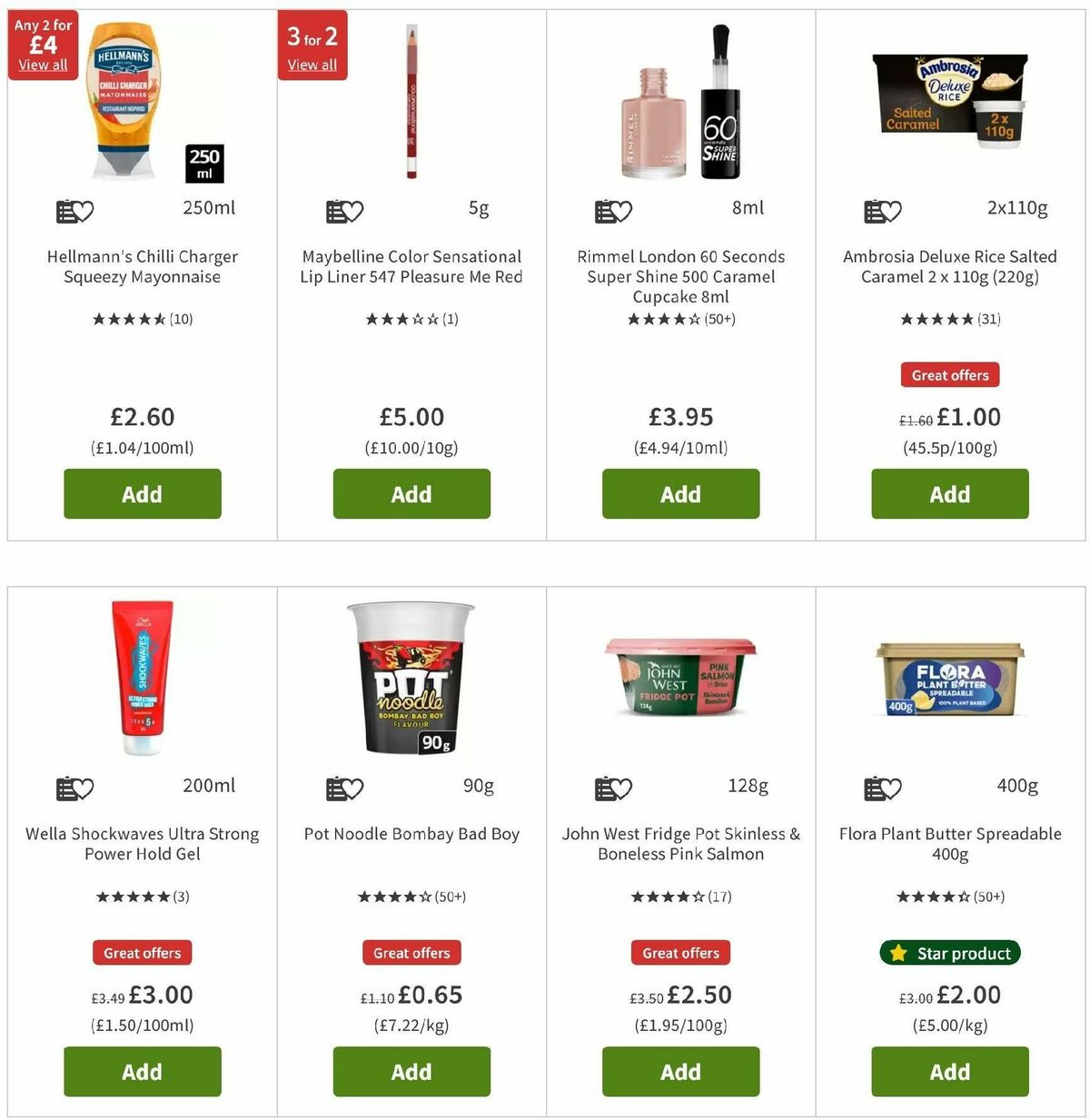 ASDA Offers from 13 September