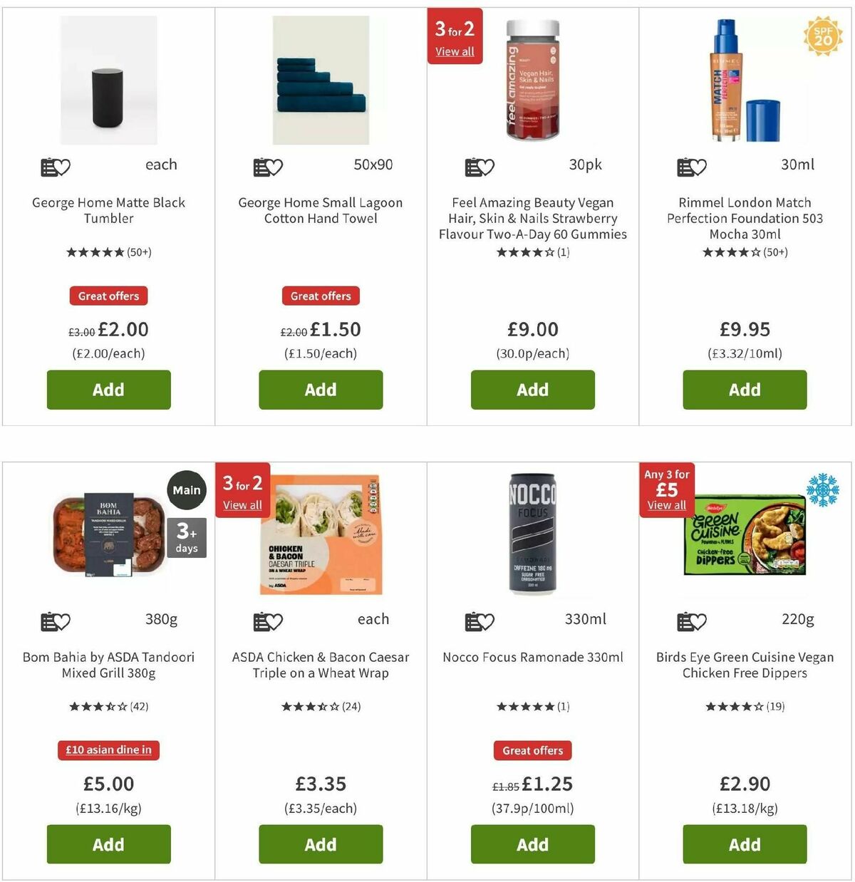 ASDA Offers from 13 September