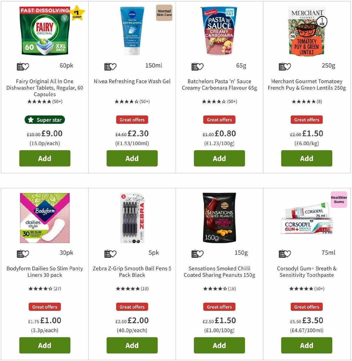 ASDA Offers from 13 September