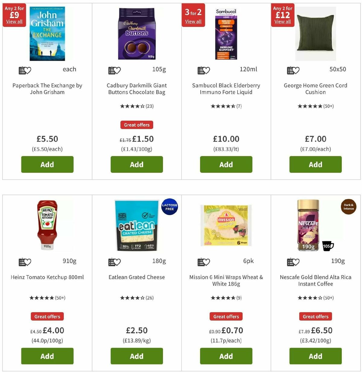 ASDA Offers from 13 September