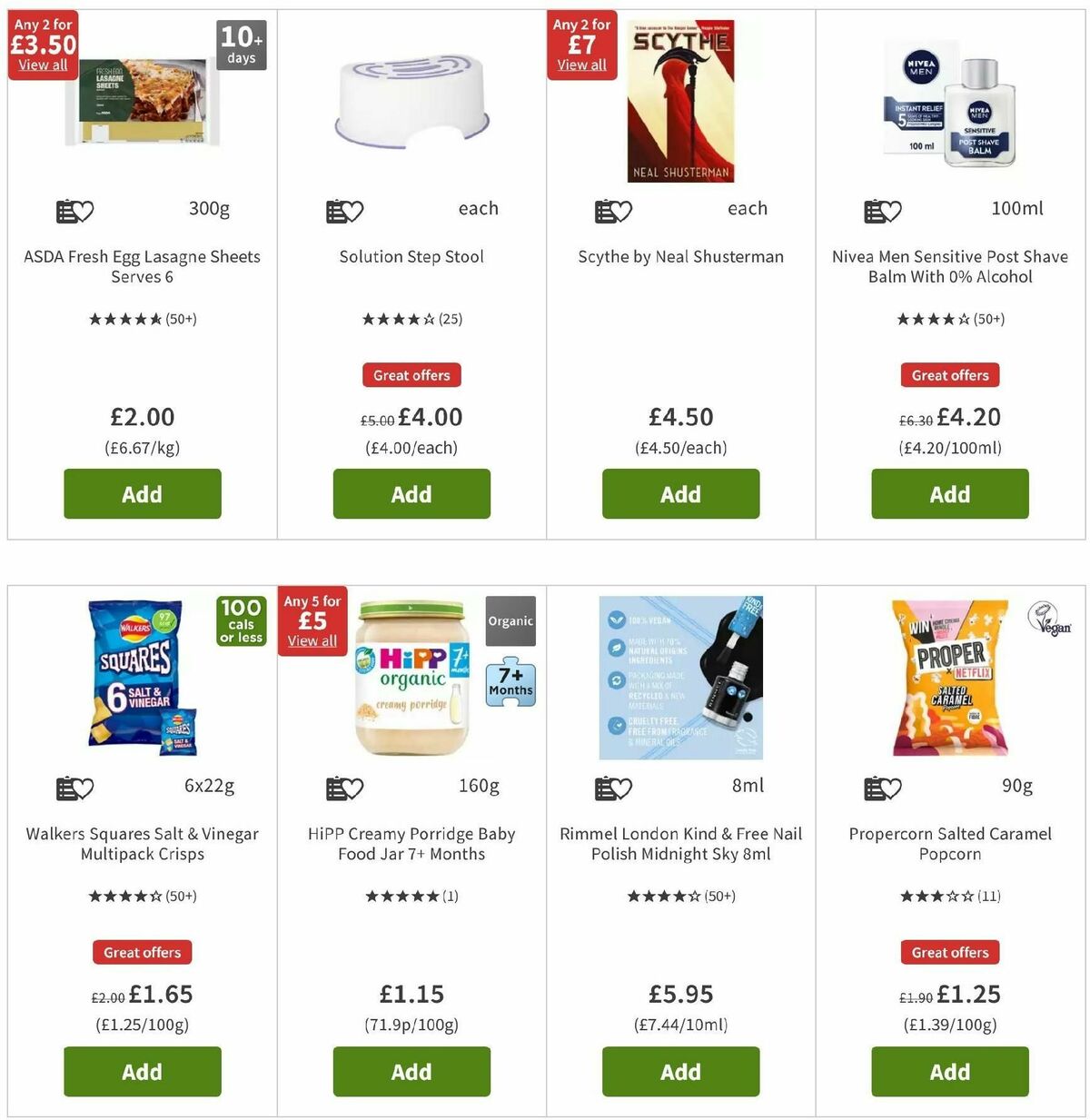 ASDA Offers from 13 September