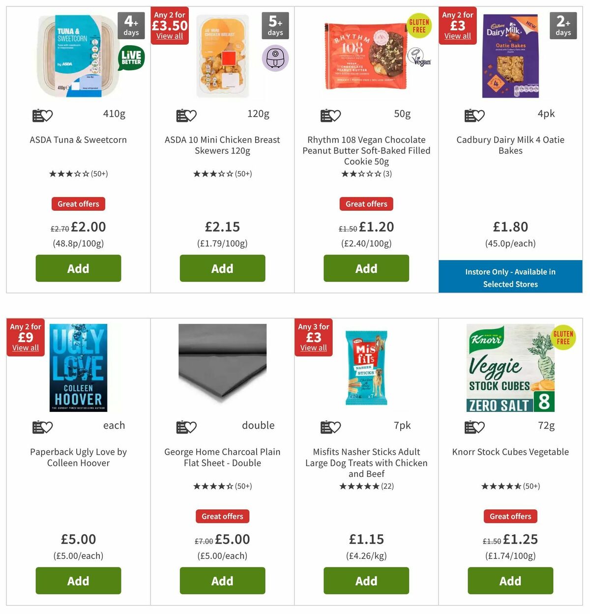 ASDA Offers from 20 September