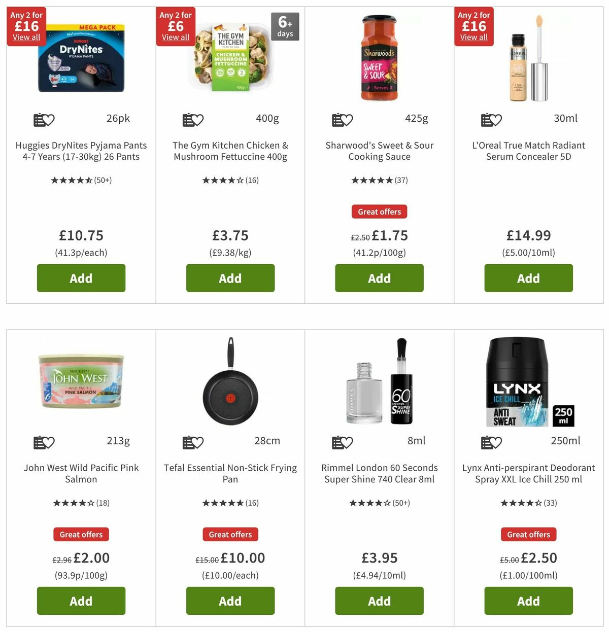 ASDA Offers from 20 September