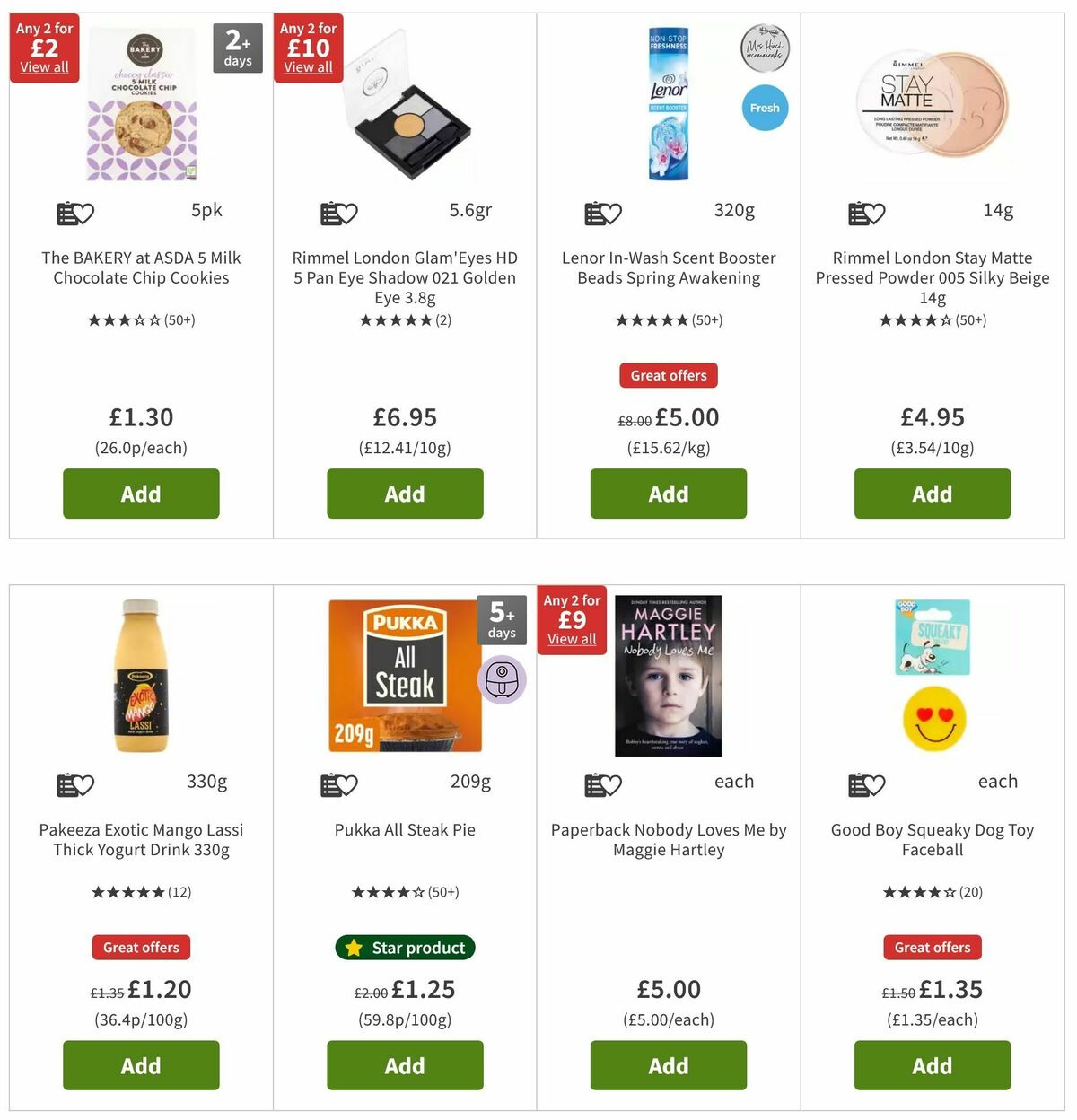 ASDA Offers from 20 September