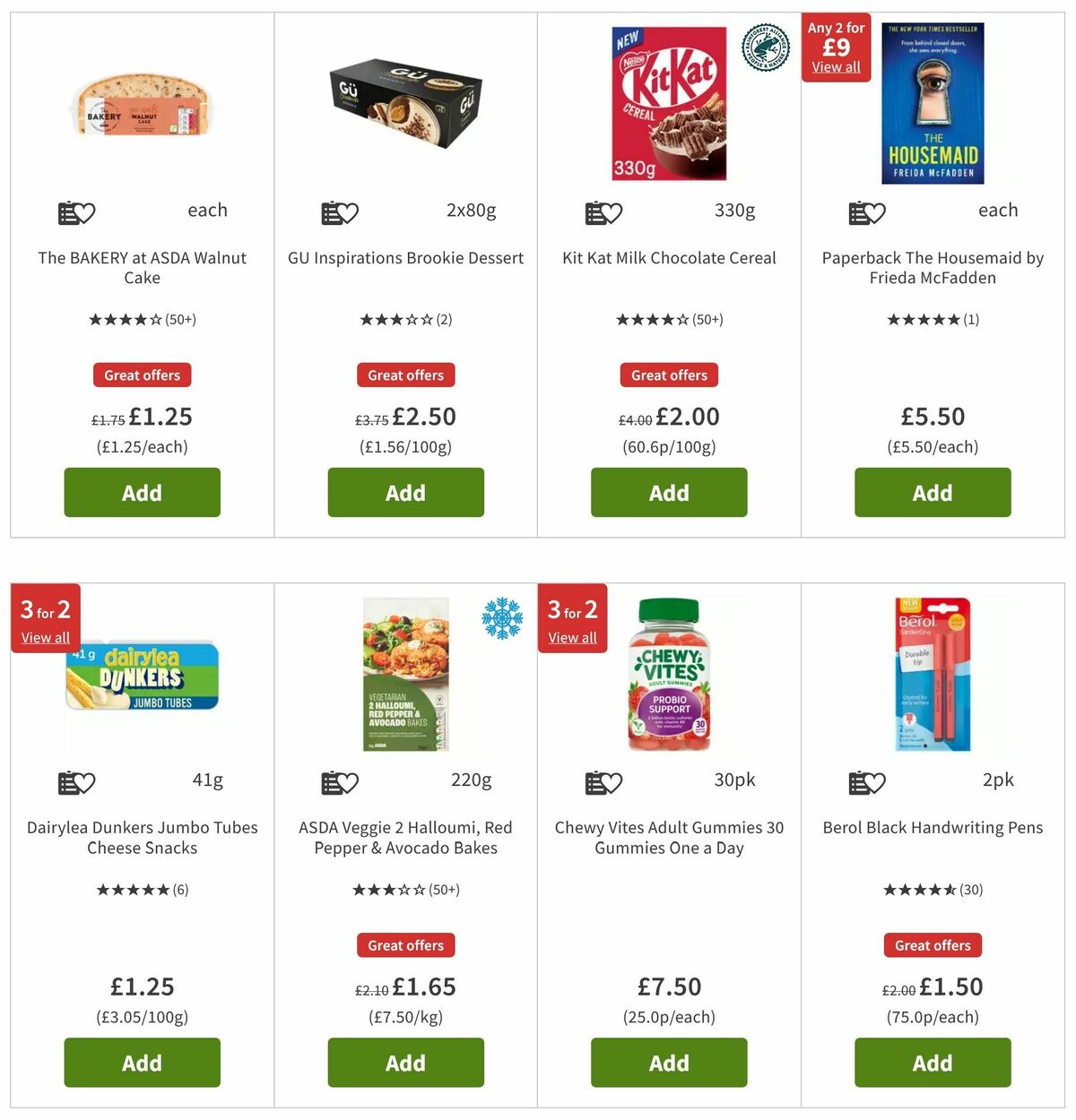 ASDA Offers from 20 September