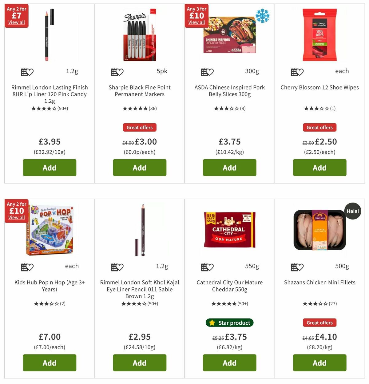 ASDA Offers from 20 September