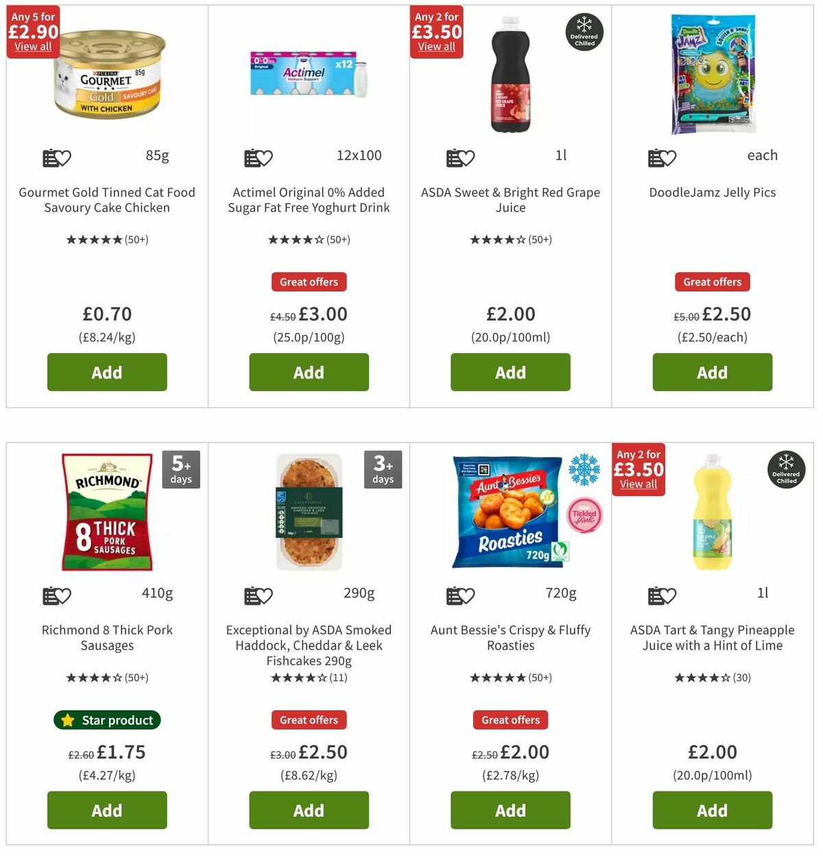 ASDA Offers from 27 September