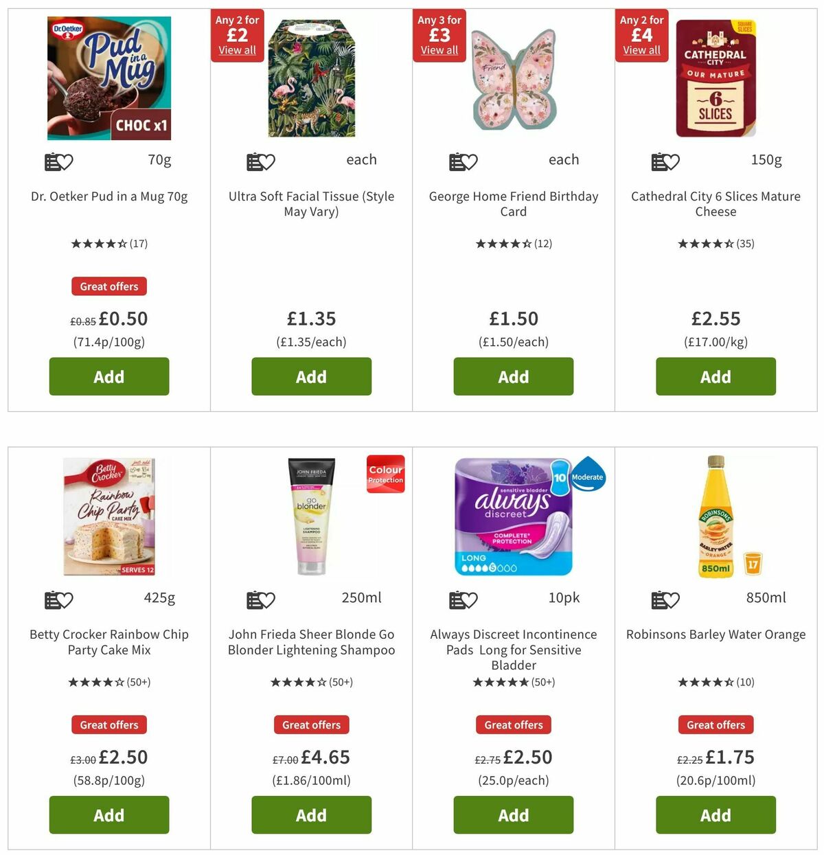 ASDA Offers from 27 September