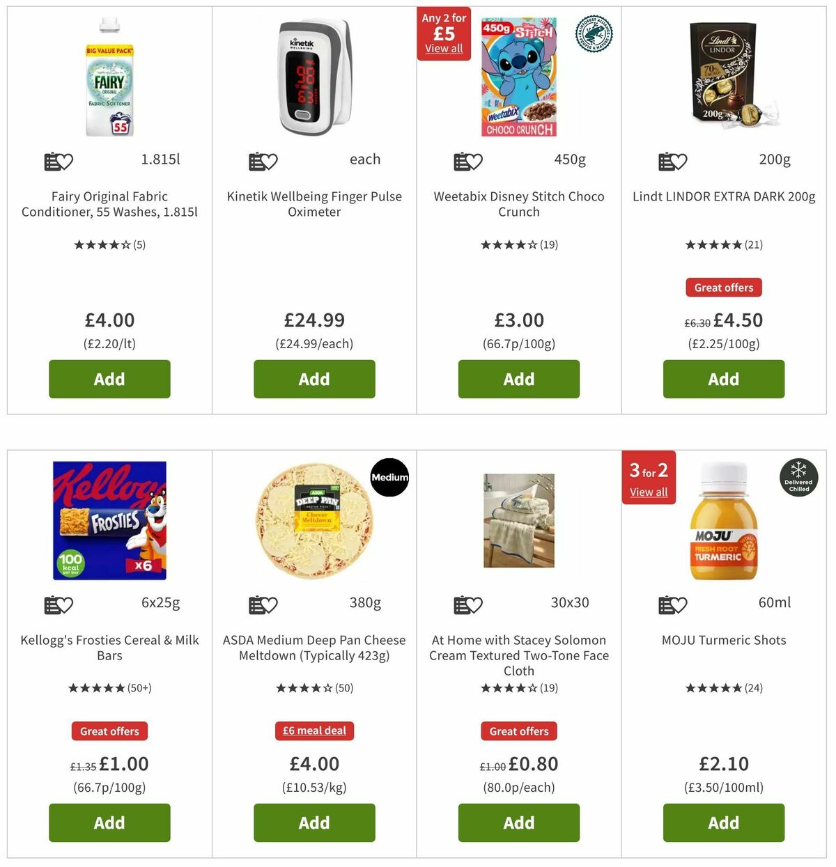 ASDA Offers from 4 October