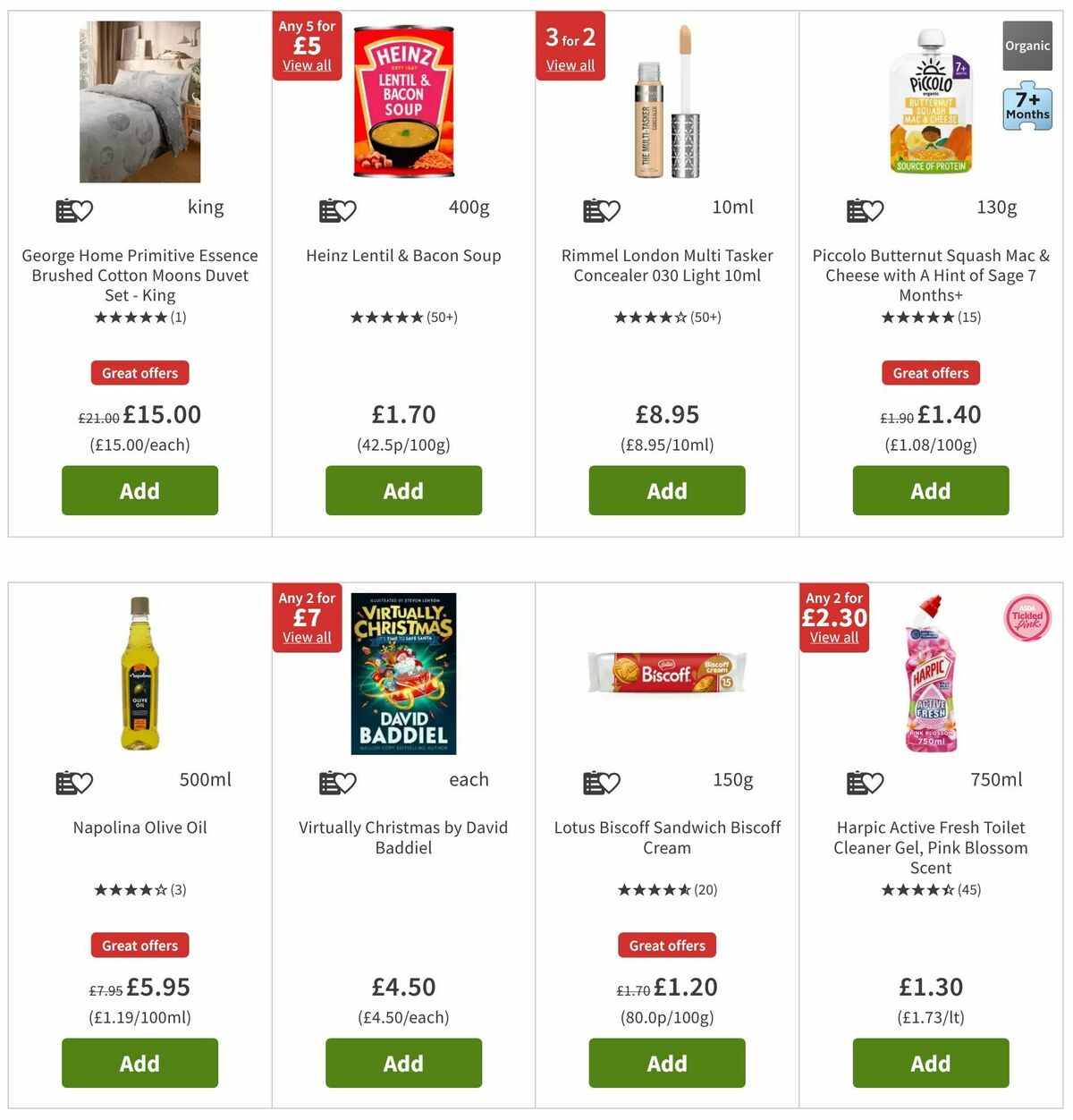 ASDA Offers from 4 October