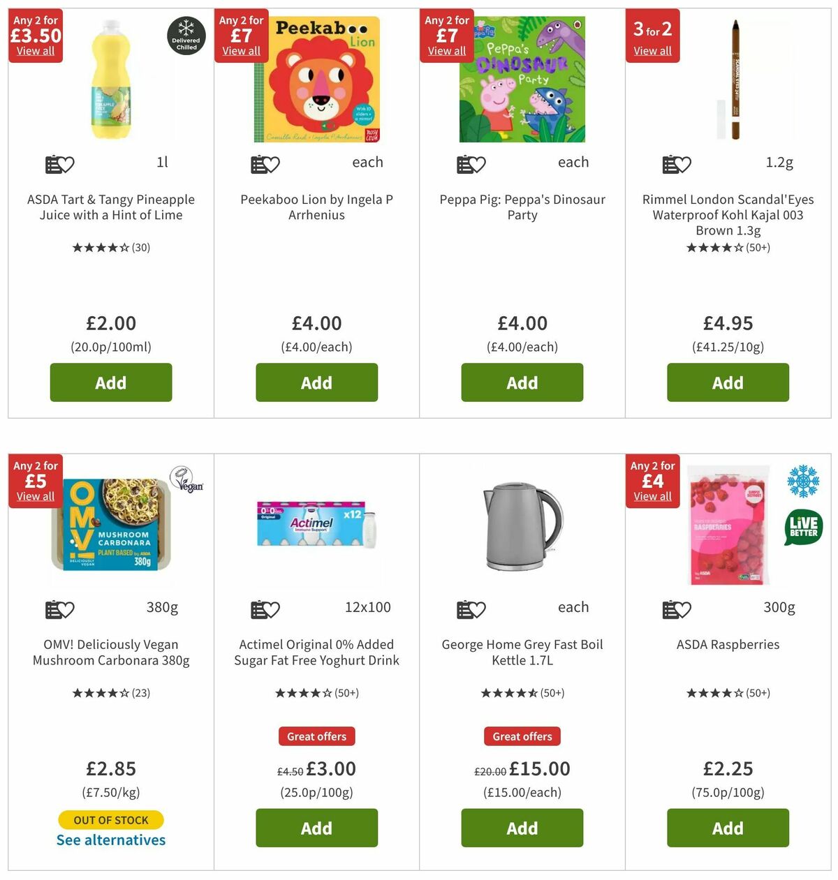 ASDA Offers from 4 October