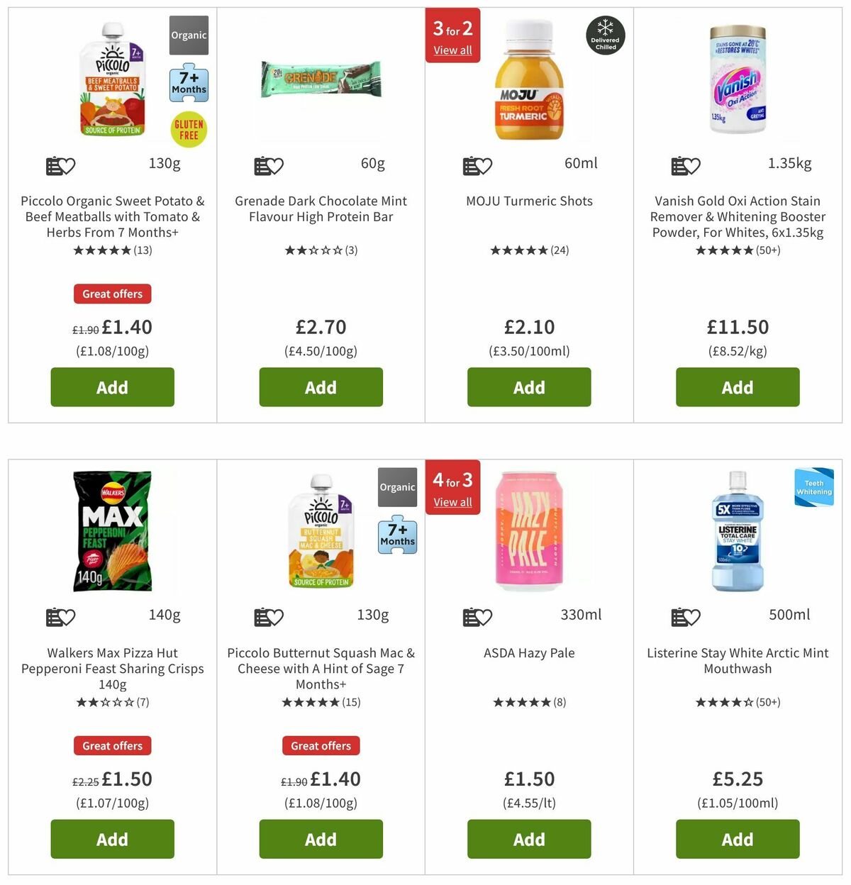 ASDA Offers from 4 October