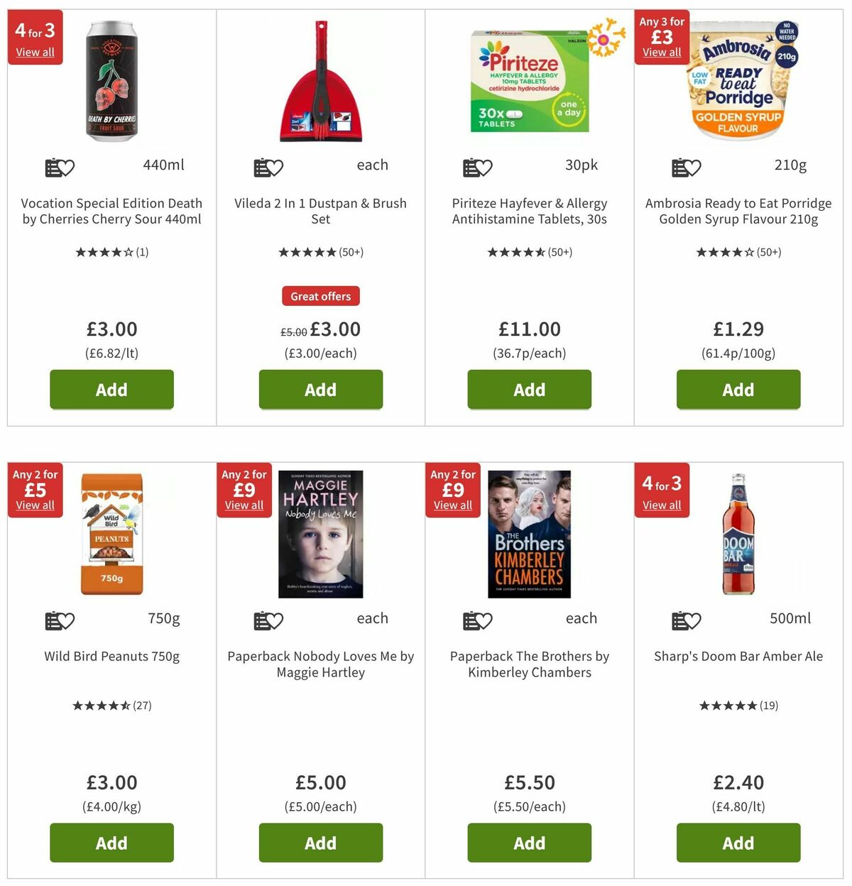 ASDA Offers from 4 October