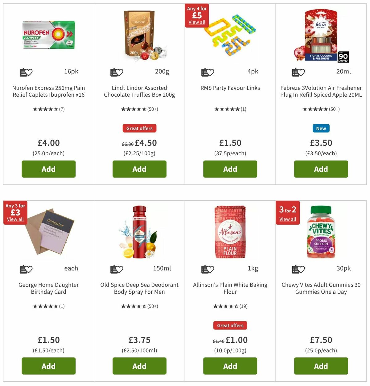 ASDA Offers from 4 October