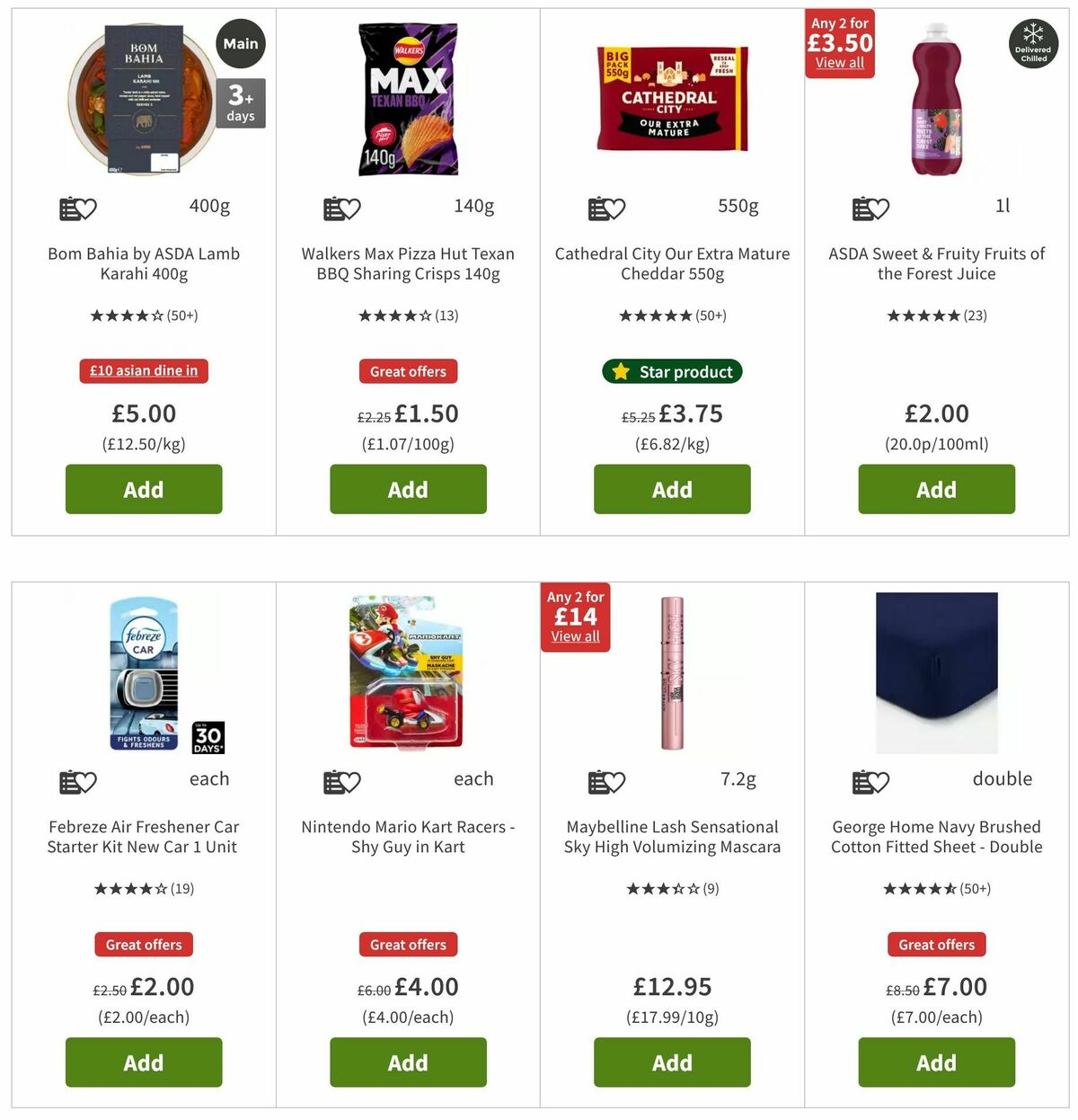 ASDA Offers from 4 October