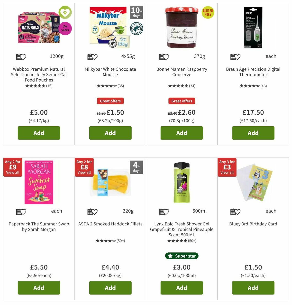 ASDA Offers from 4 October