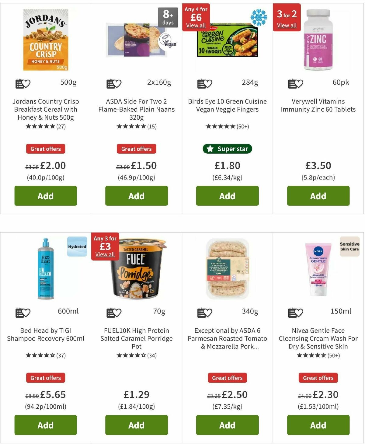 ASDA Offers from 11 October