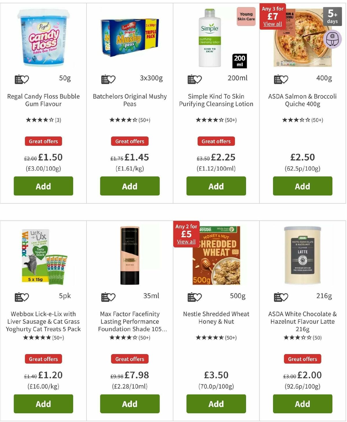 ASDA Offers from 11 October