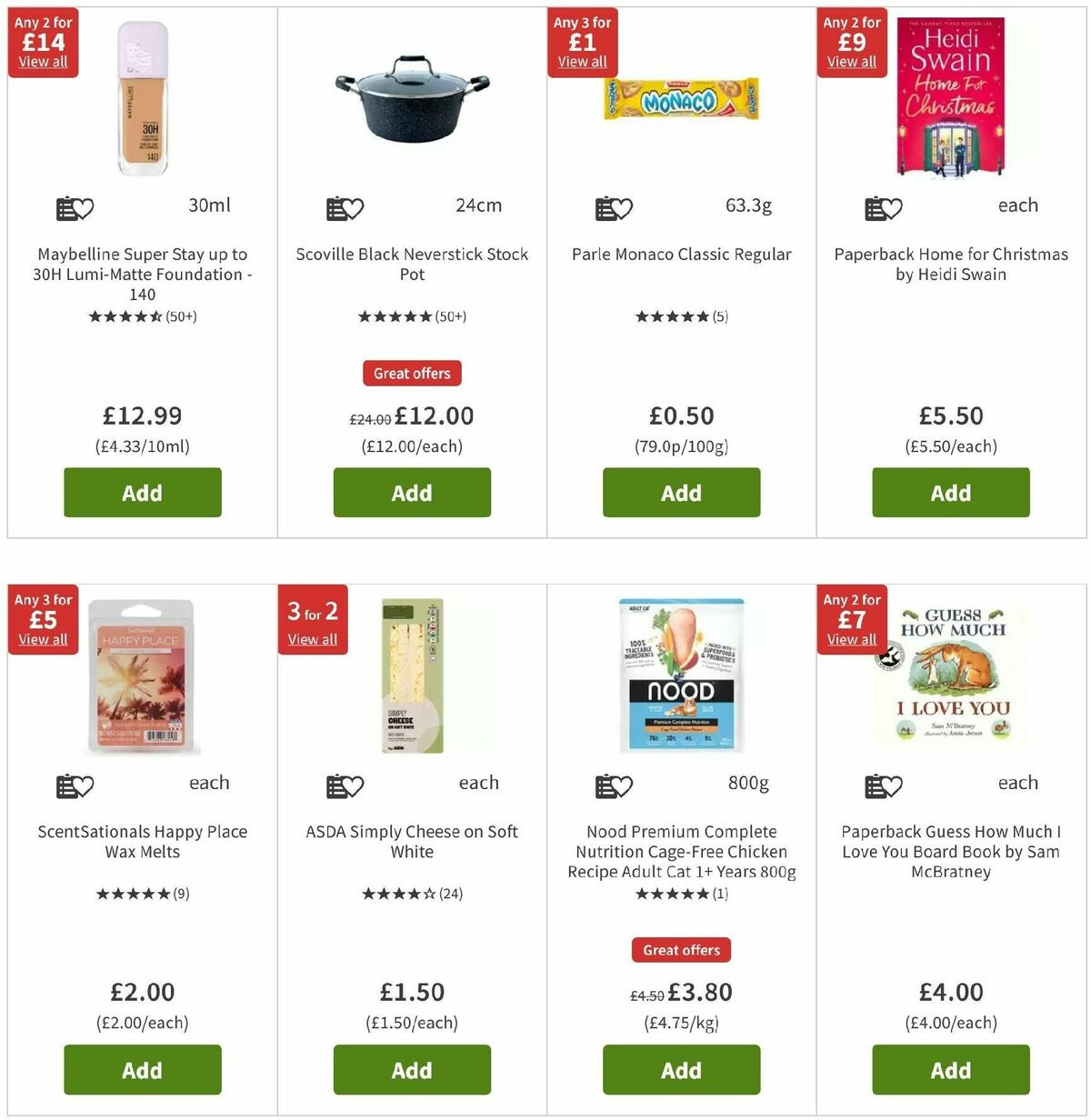 ASDA Offers from 11 October