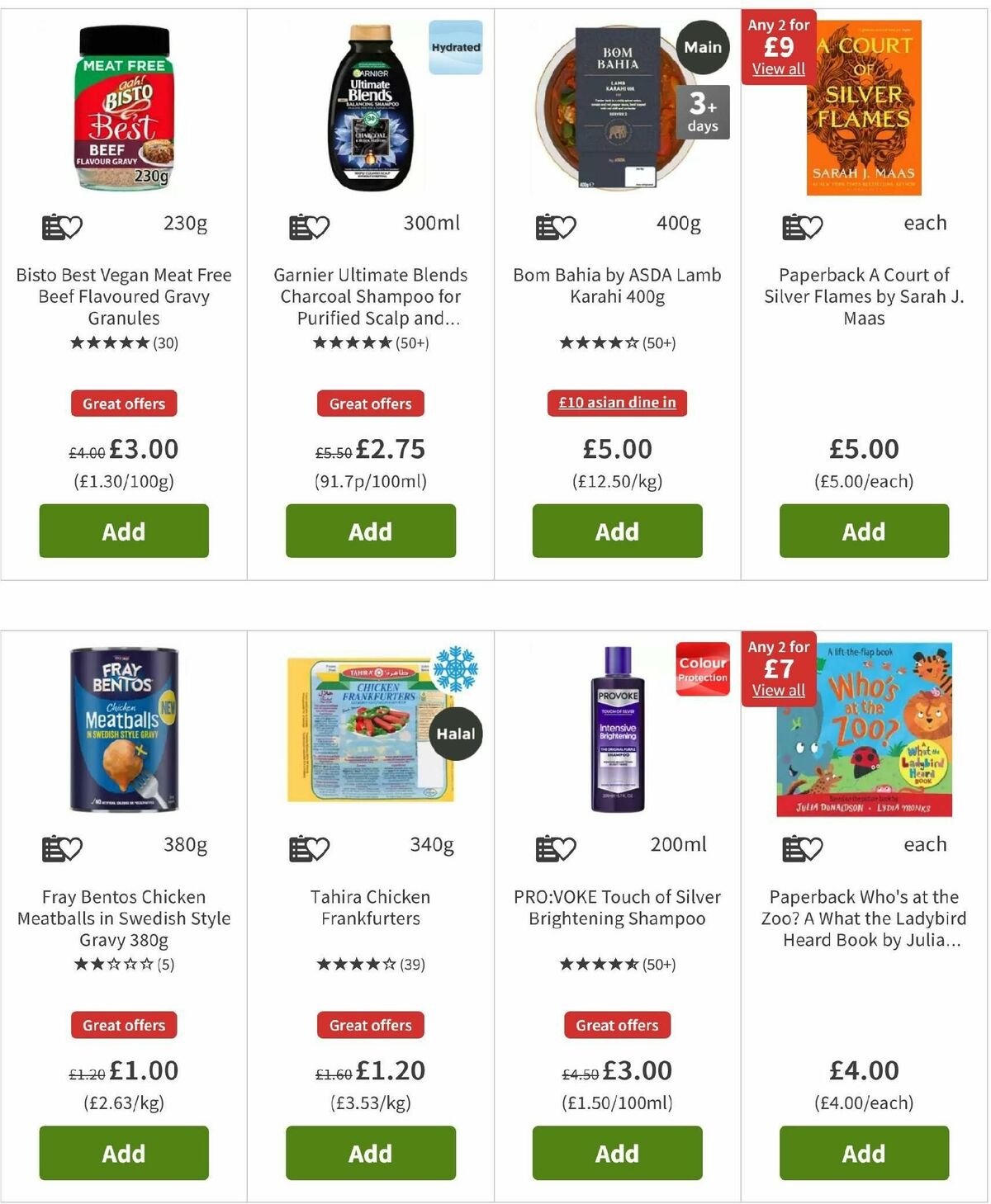 ASDA Offers from 11 October