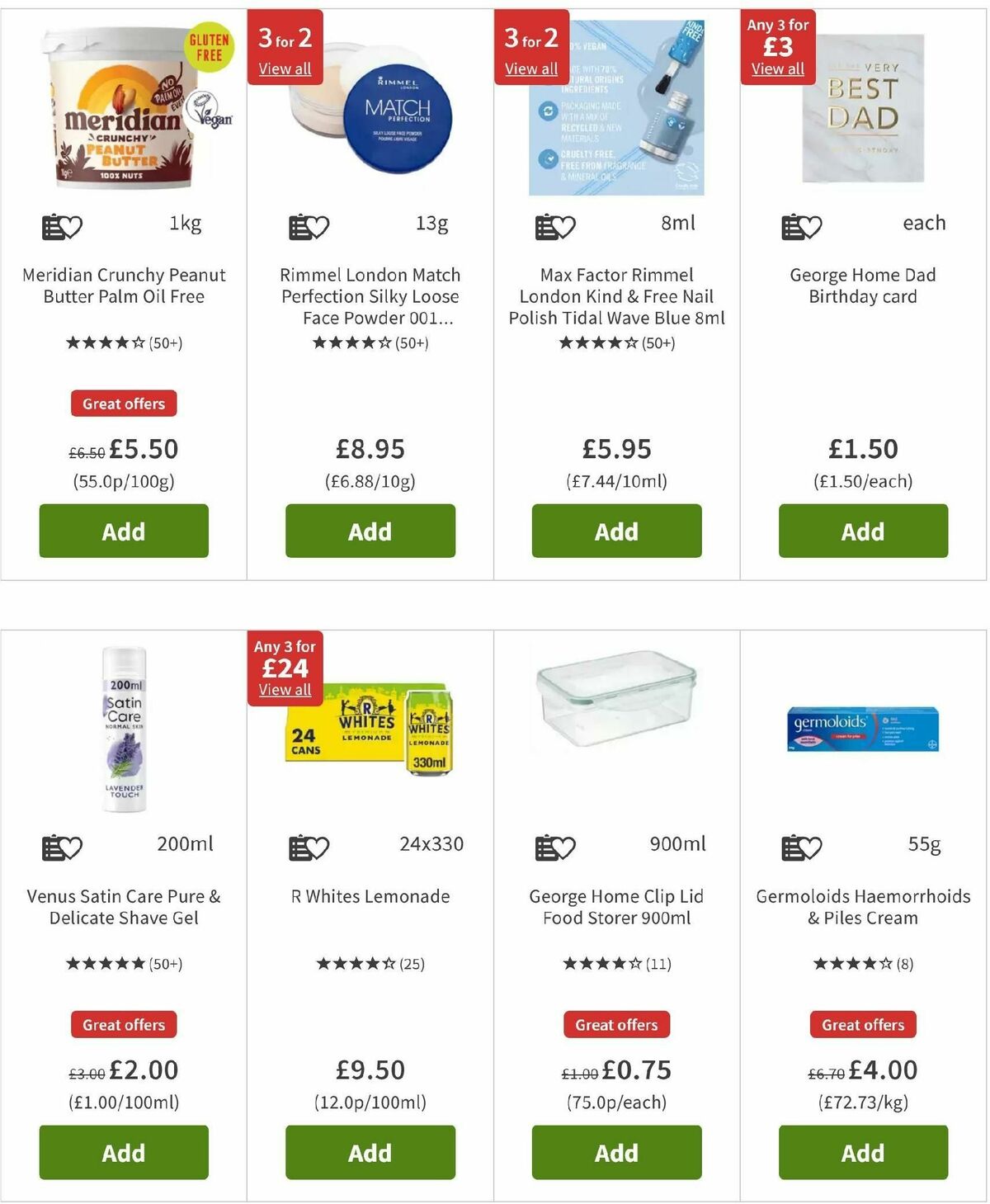 ASDA Offers from 11 October