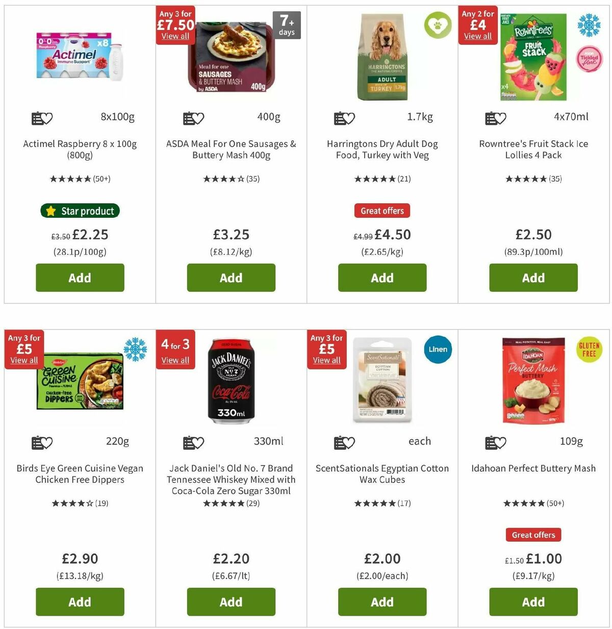 ASDA Offers from 11 October