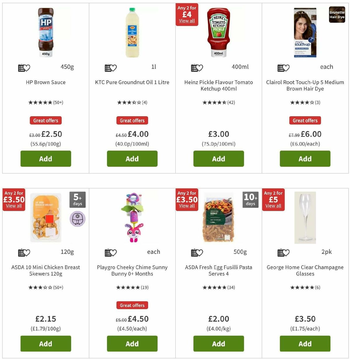 ASDA Offers from 11 October