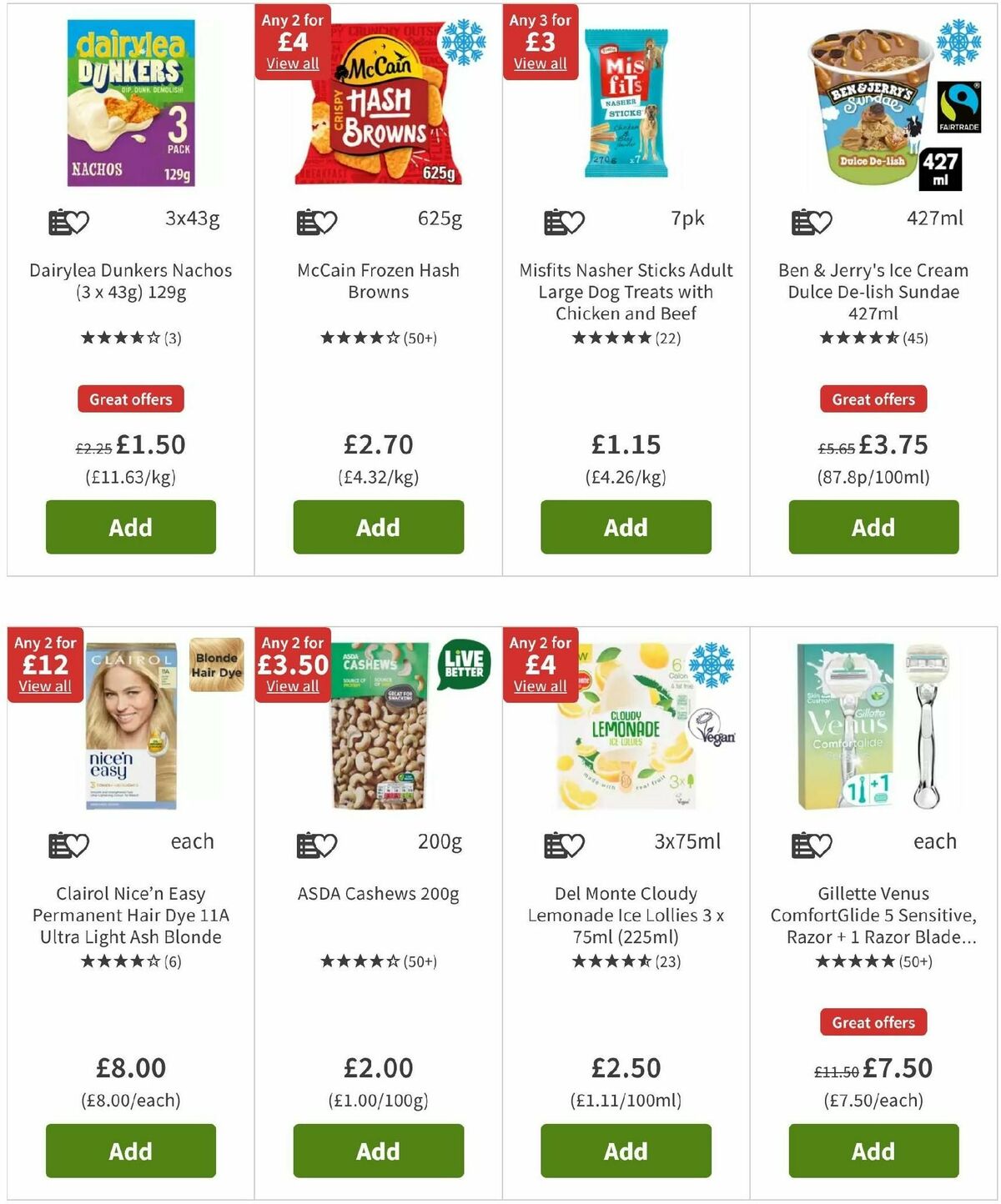 ASDA Offers from 11 October