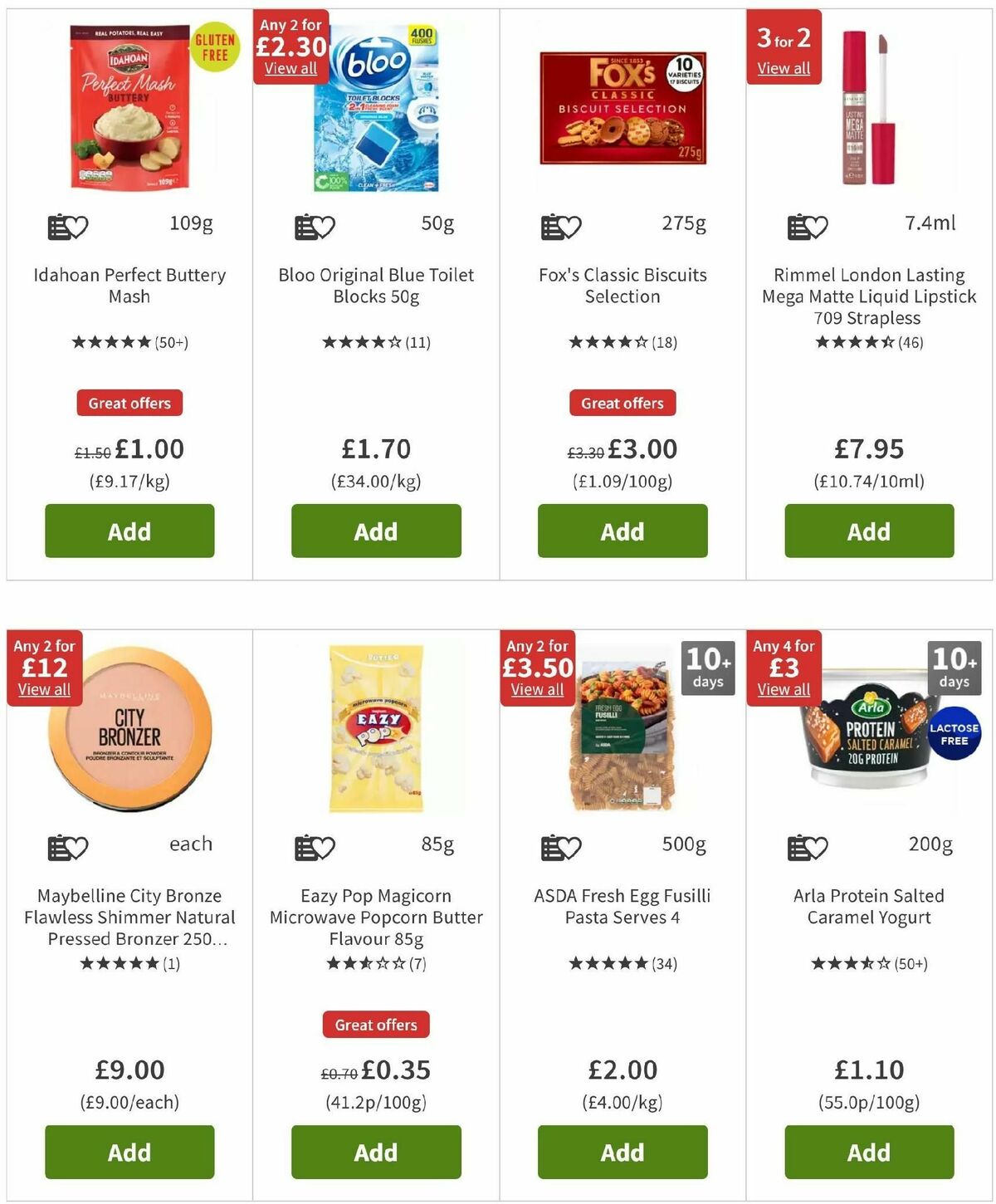 ASDA Offers from 11 October