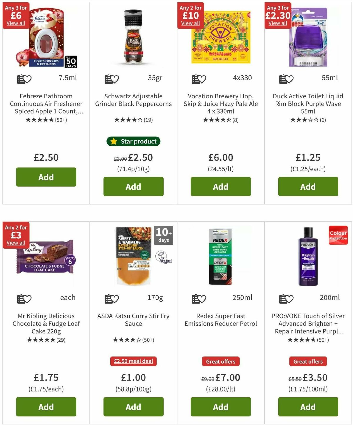 ASDA Offers from 18 October