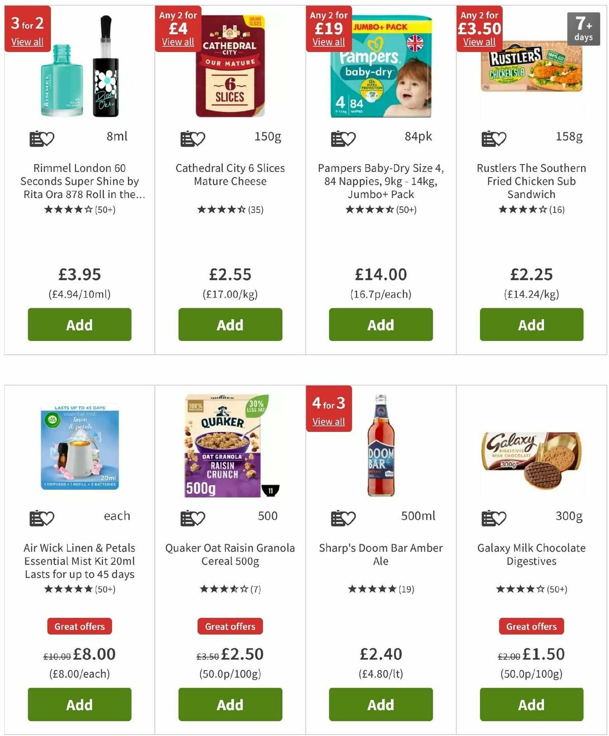 ASDA Offers from 18 October