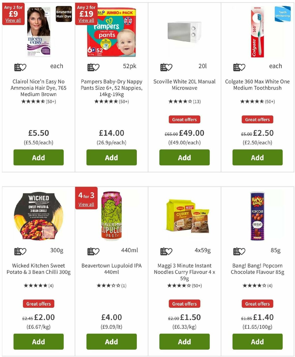 ASDA Offers from 18 October