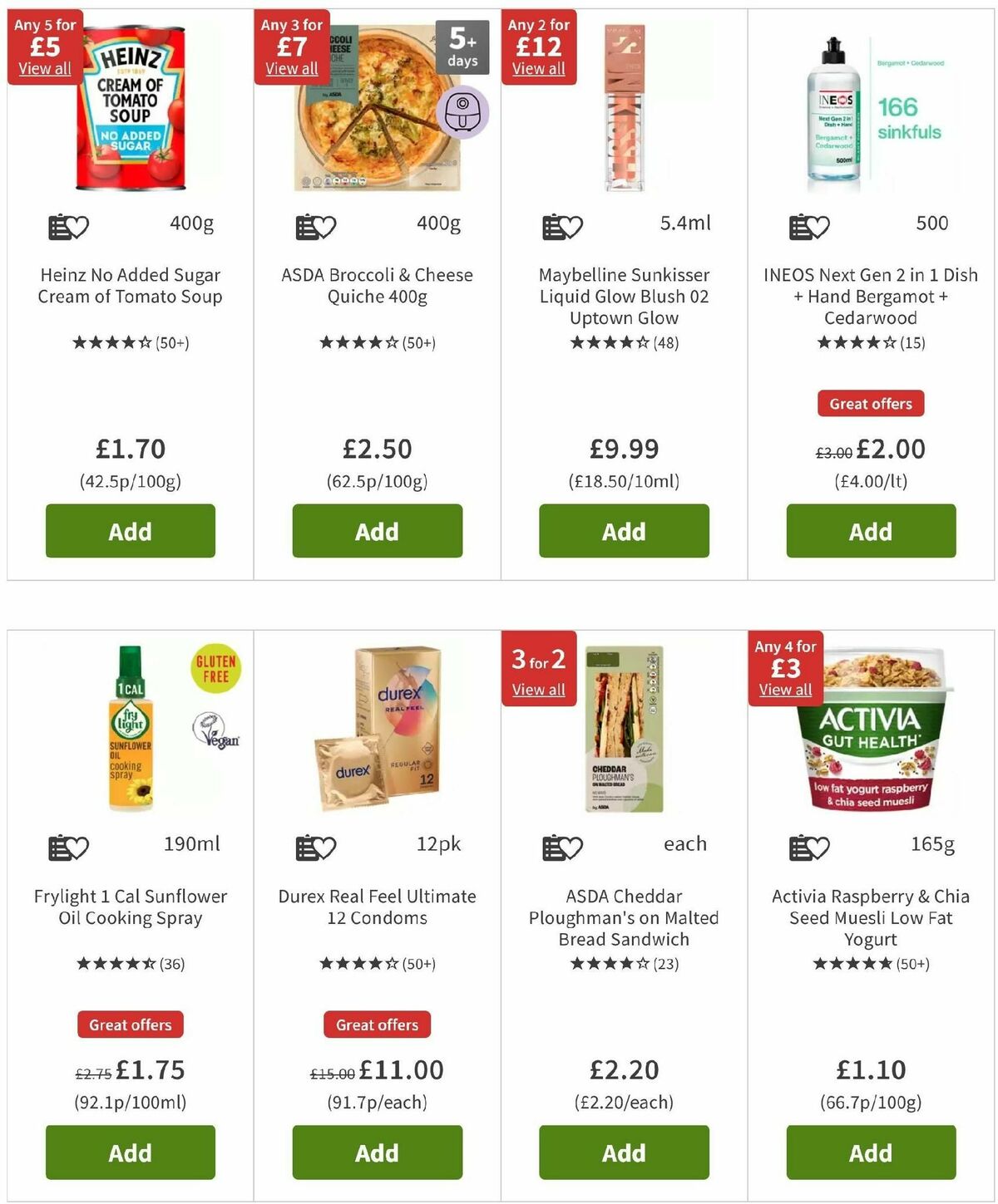 ASDA Offers from 18 October