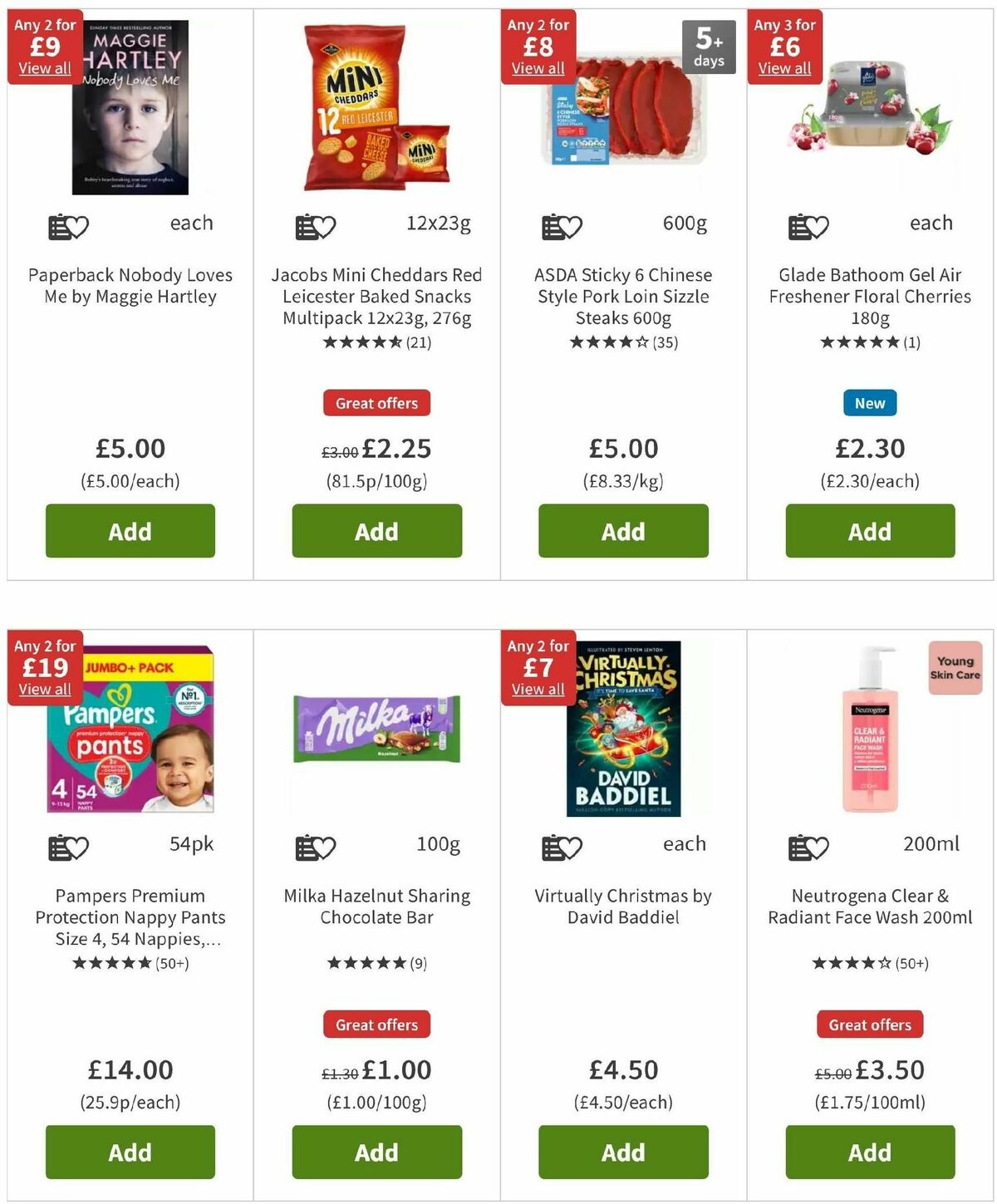 ASDA Offers from 18 October