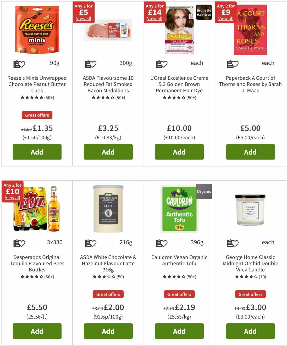 ASDA Offers from 18 October