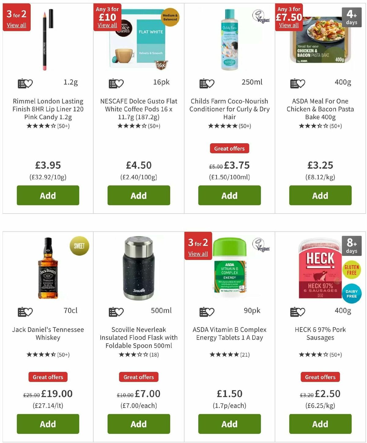 ASDA Offers from 18 October