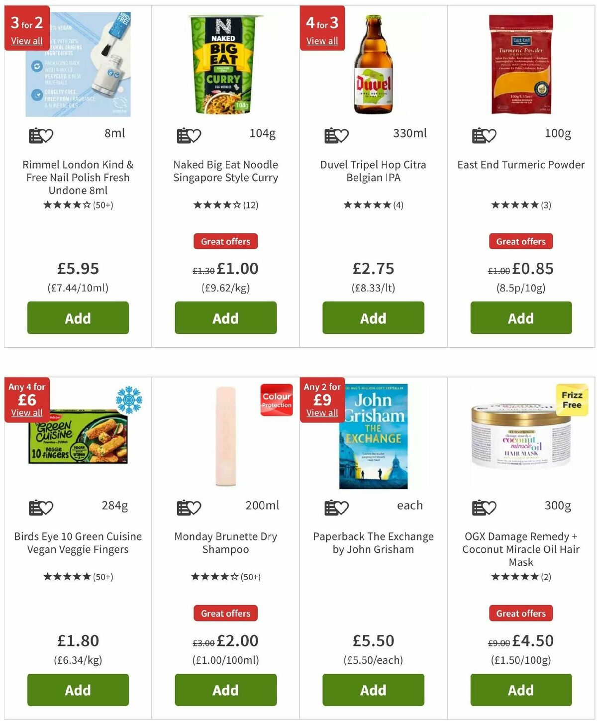 ASDA Offers from 18 October