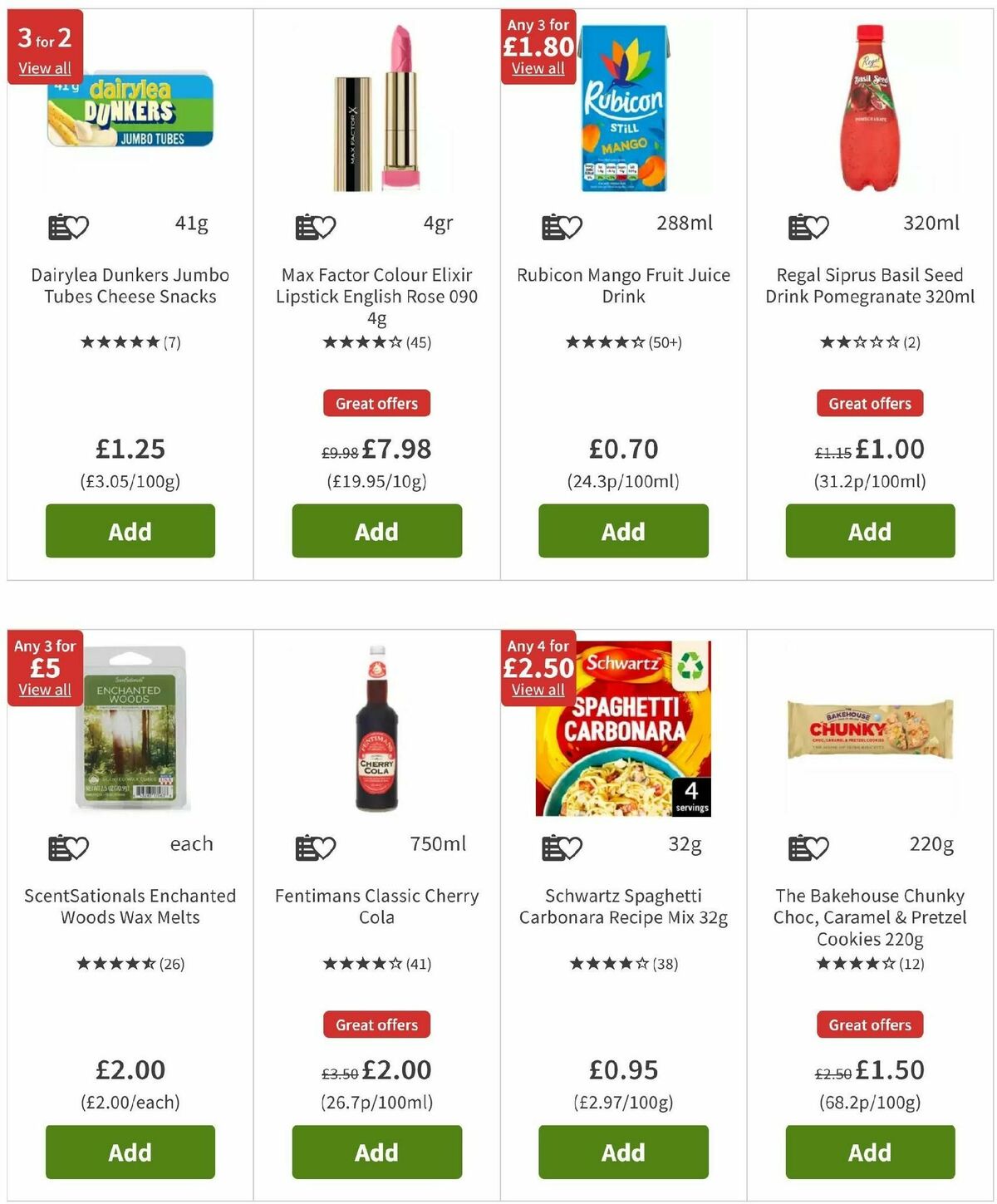 ASDA Offers from 25 October