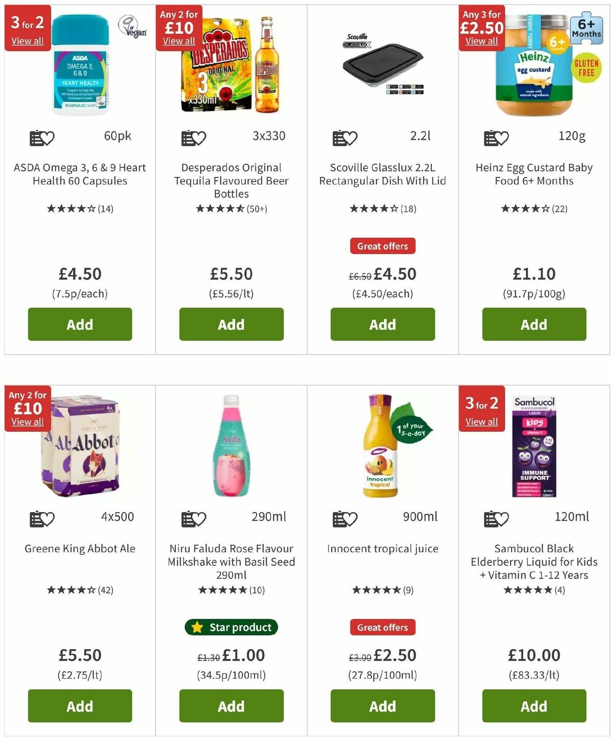 ASDA Offers from 25 October